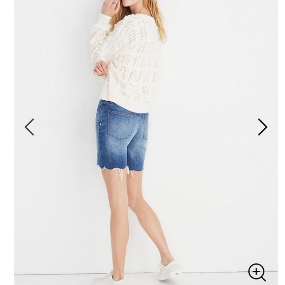 MADEWELL V-Neck Fringe Pullover Sweater - Picture 7 of 7